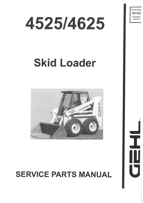 4625 gehl skid steer parts|gehl 4625 specs.